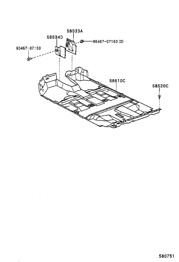 Floor Carpet and Mats diagram