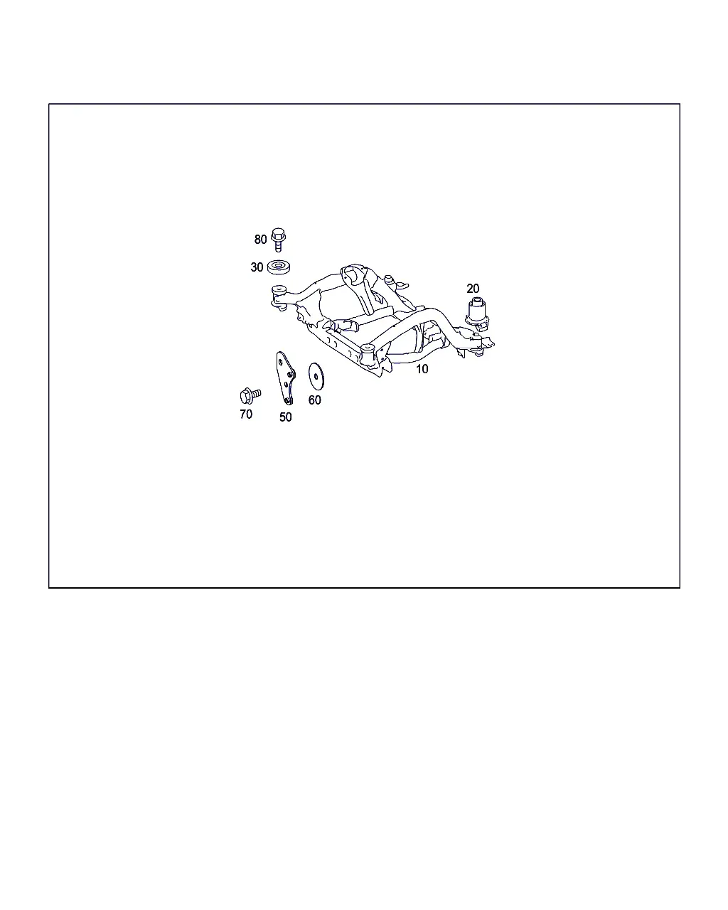 Front Axle Bracket diagram