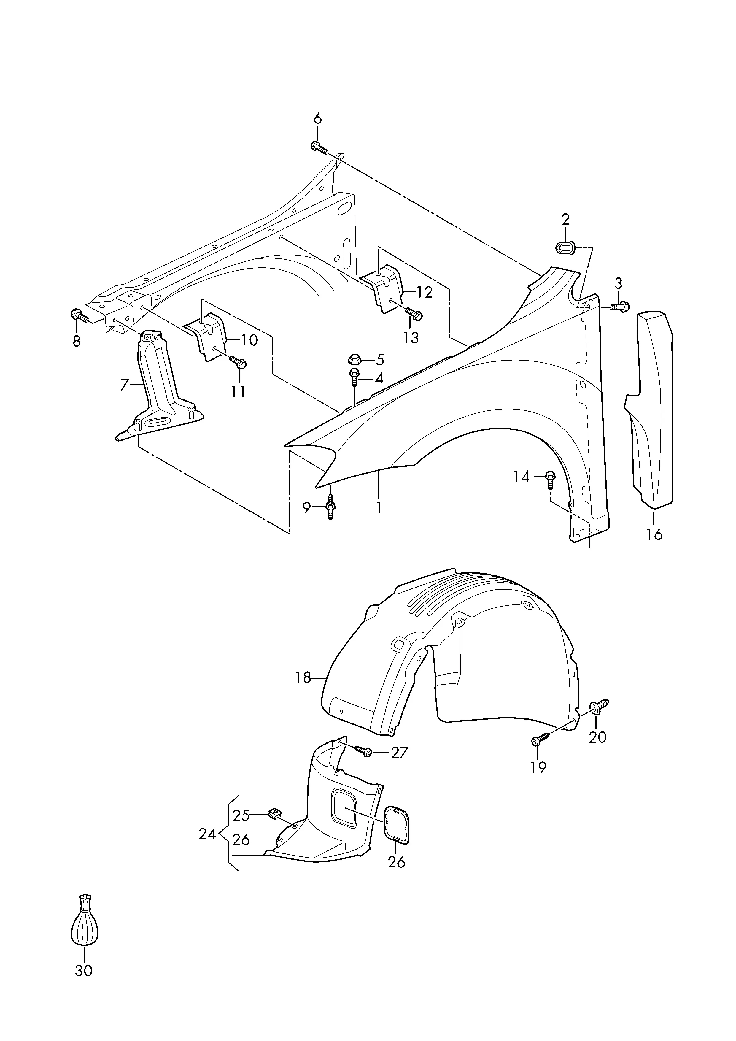 Fender diagram