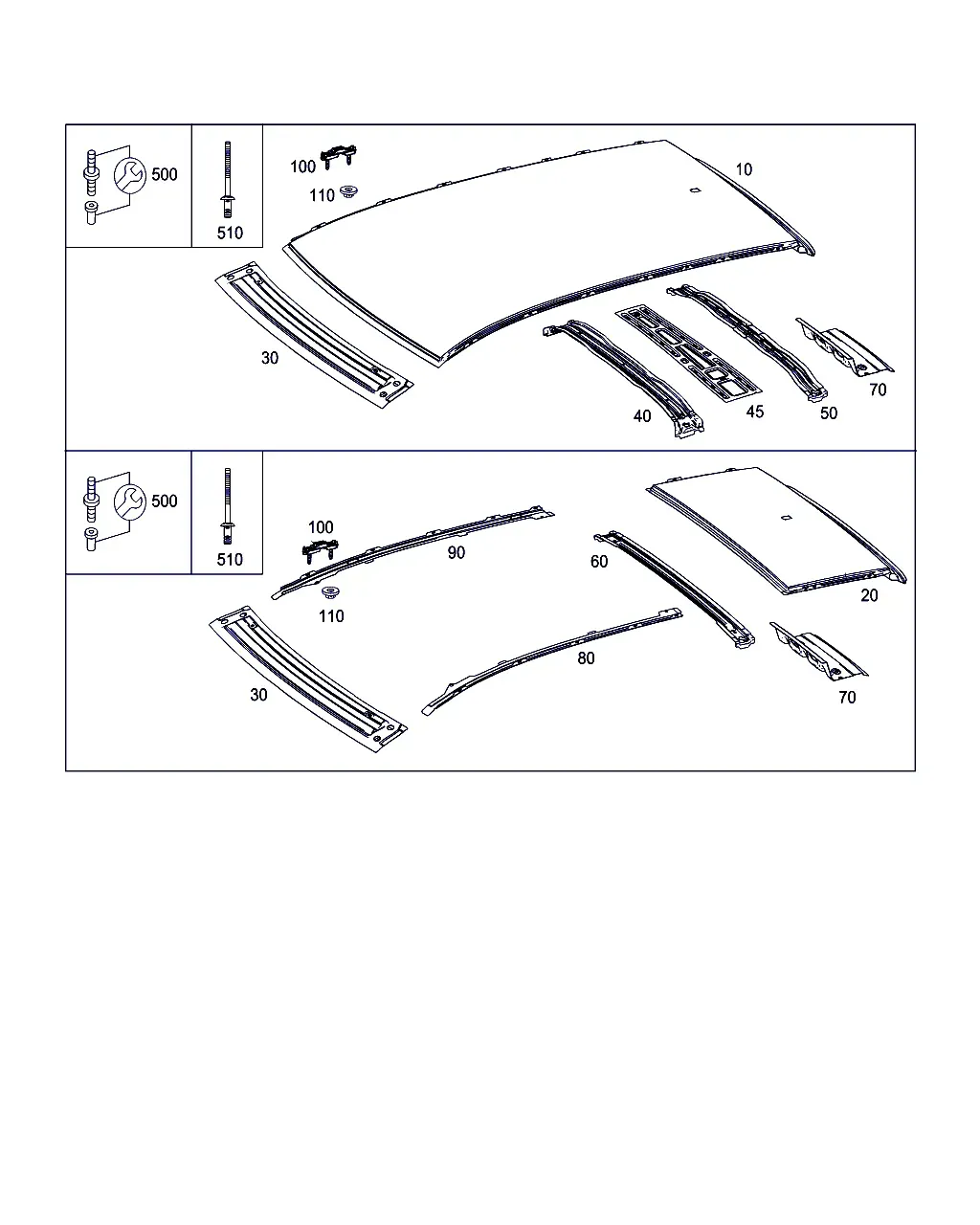 Roof diagram