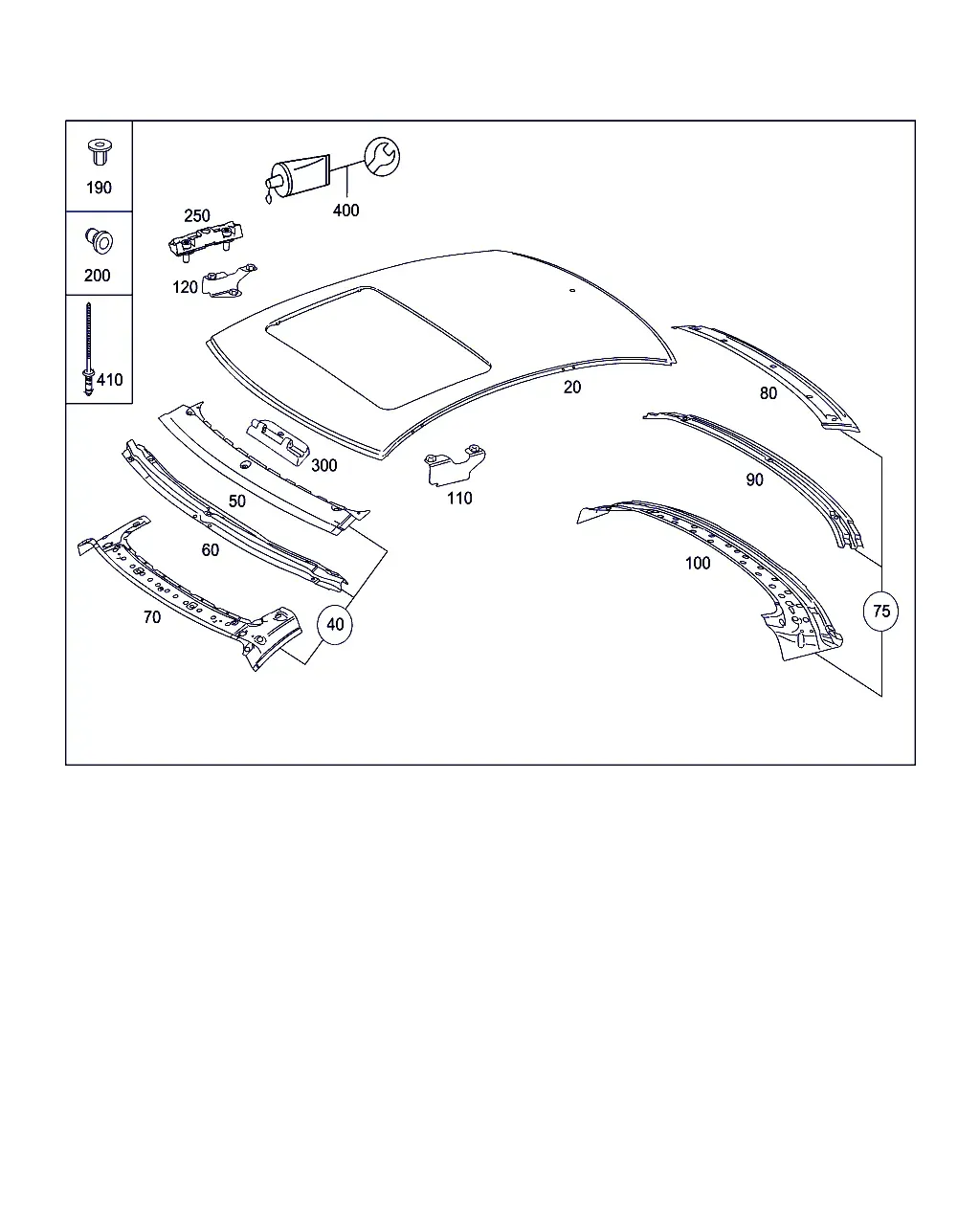 Roof diagram