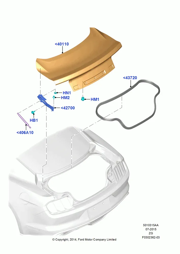 Trunk Lid diagram