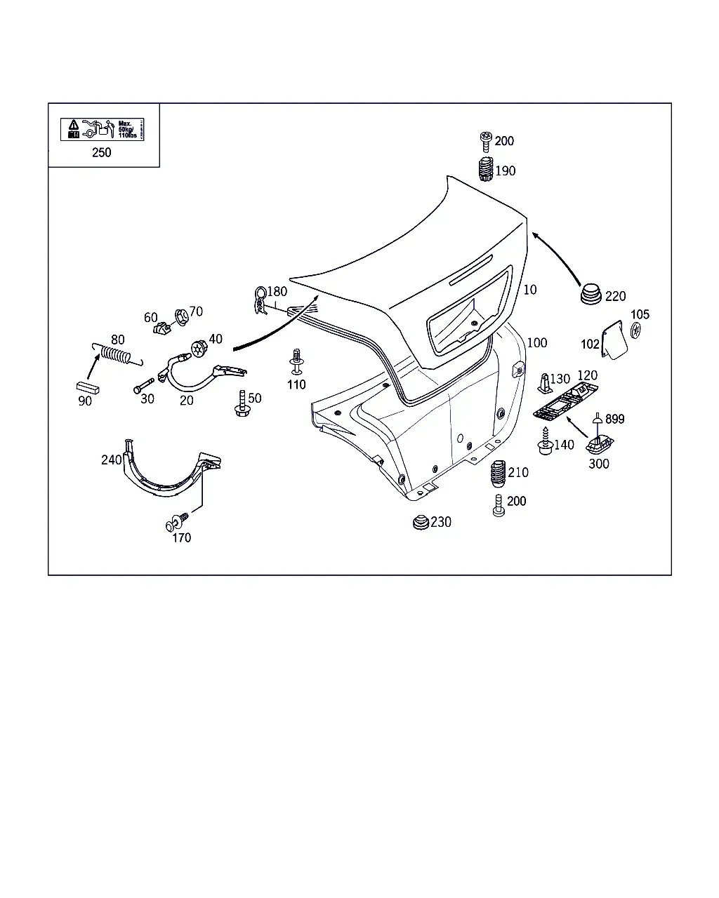 Trunk Lid diagram