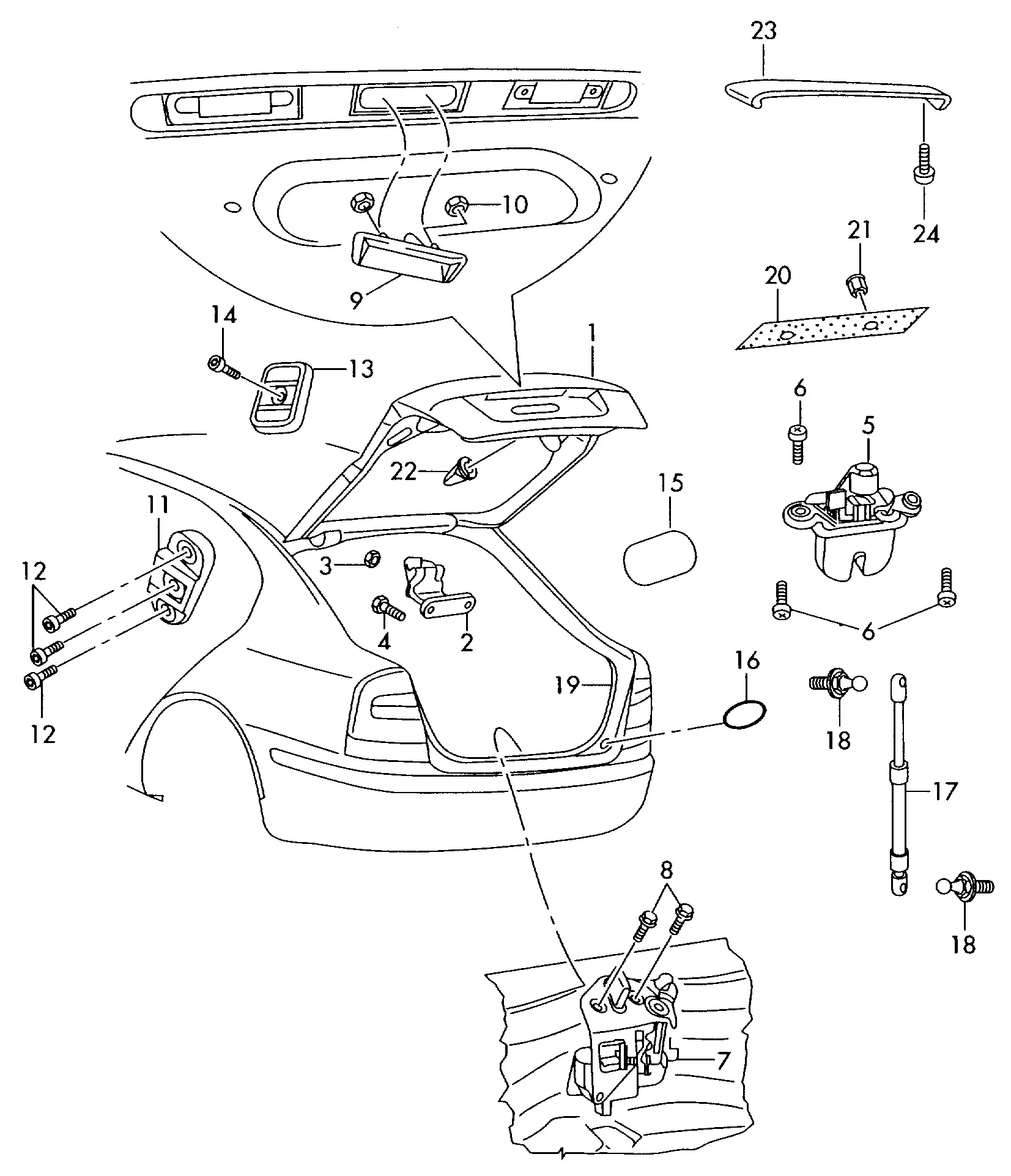 Trunk Lid diagram