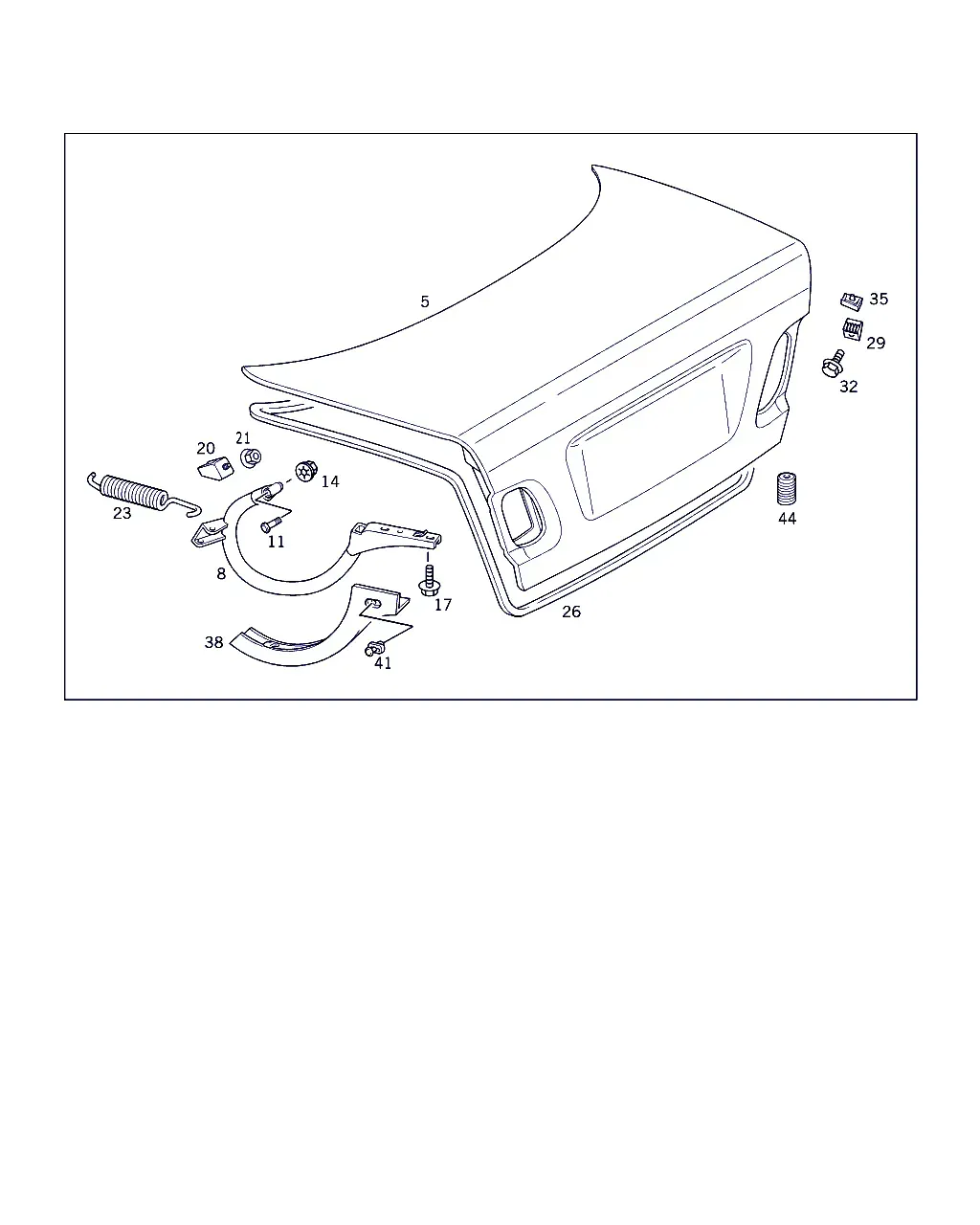 Trunk Lid diagram