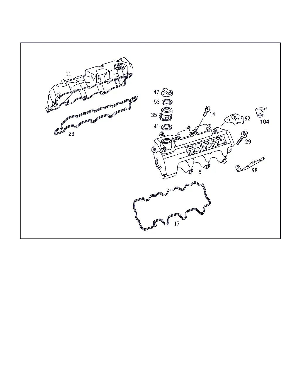 Valve Cover diagram