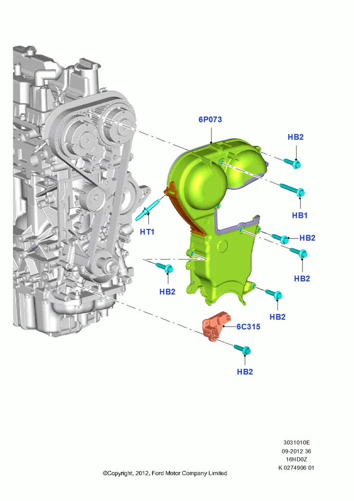 Timing Covers diagram