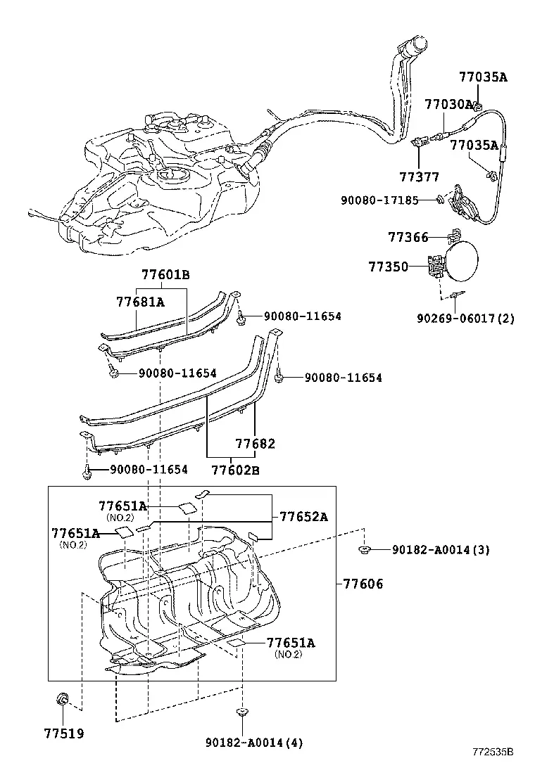 Fuel Filler Door diagram