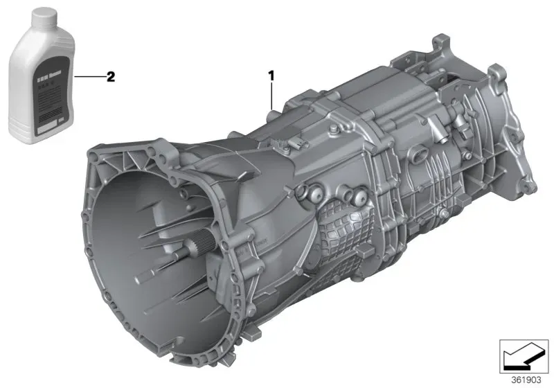 Manual transmission diagram
