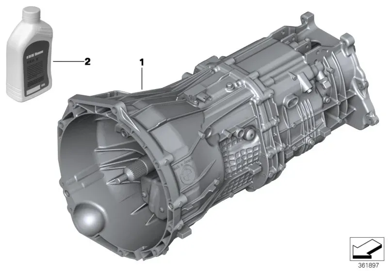 Manual transmission diagram