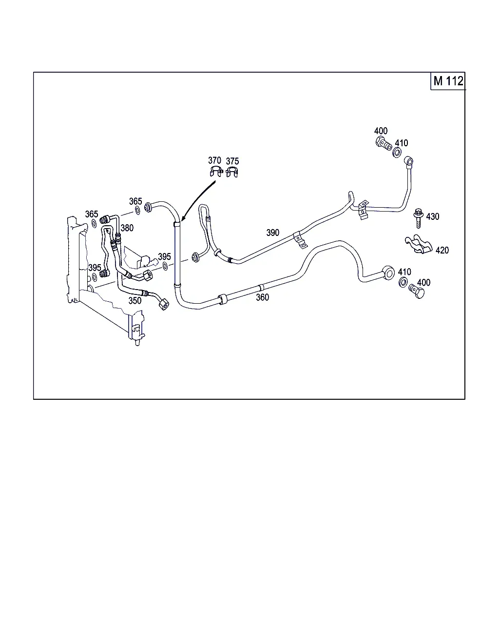 Automatic Transmission Oil Cooler diagram