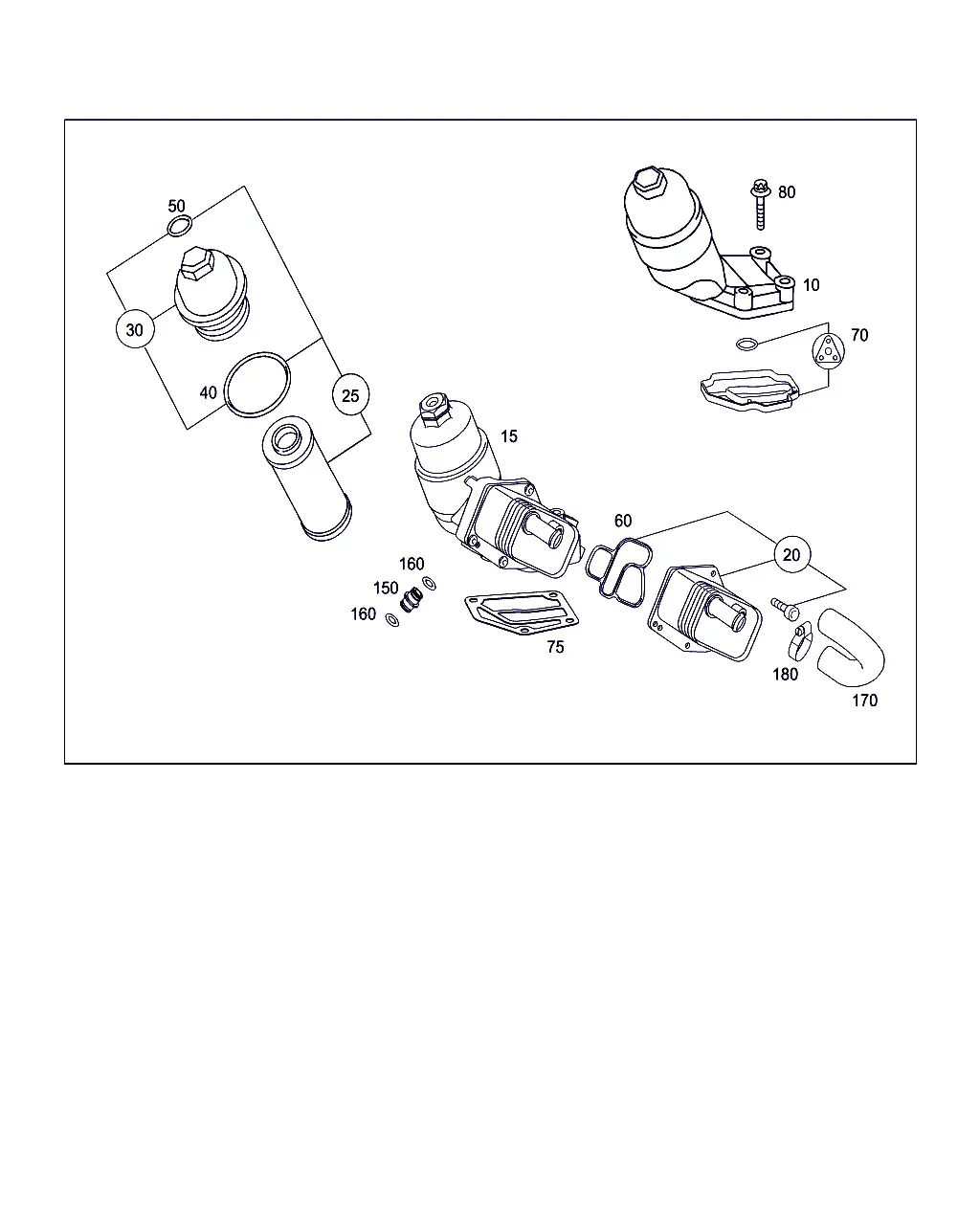 Масляный фильтр diagram