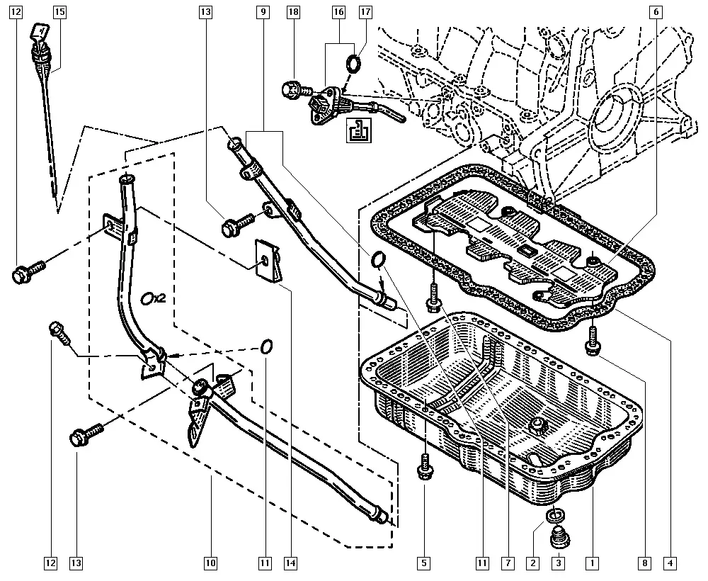 Oil Pan diagram