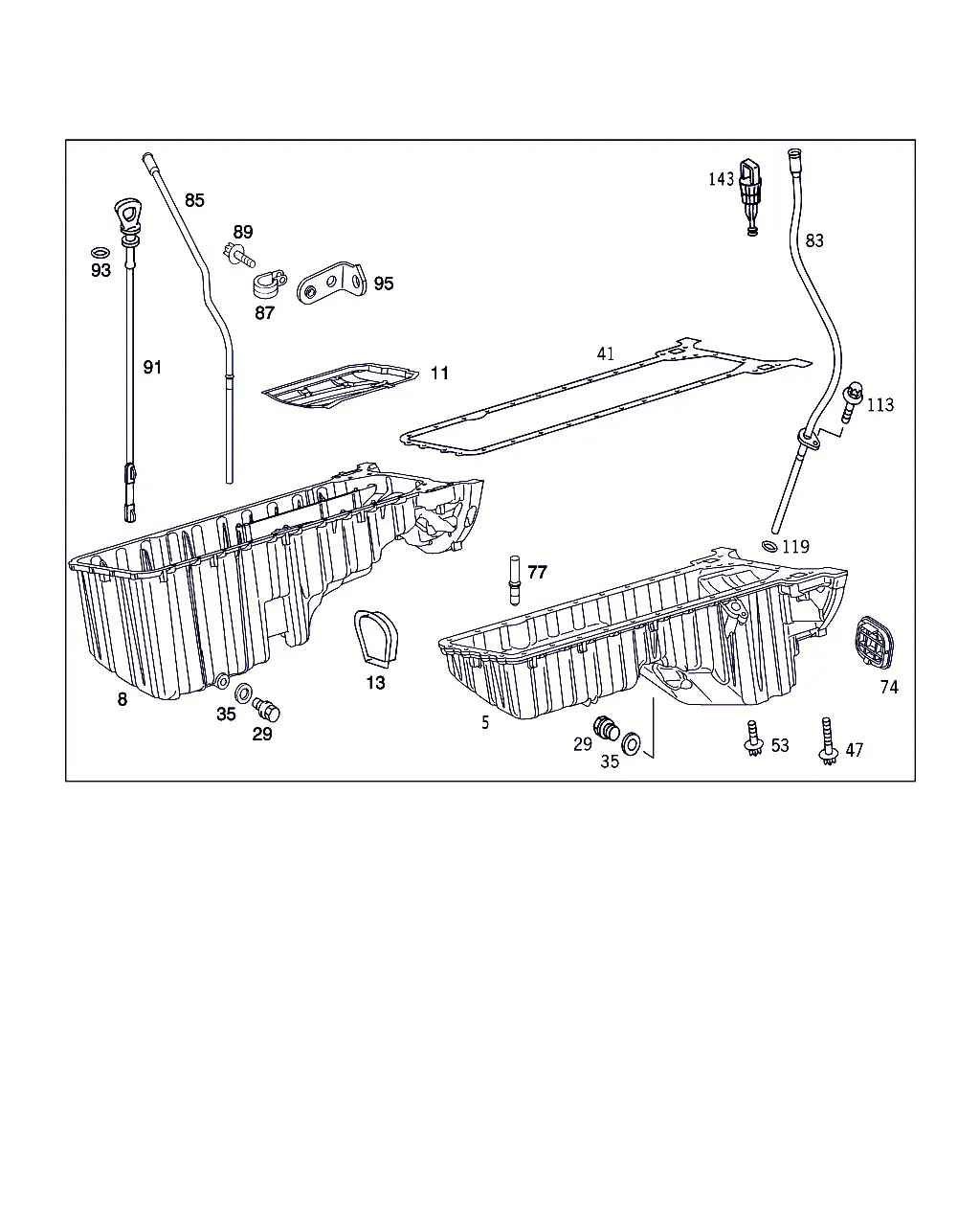 Oil Pan diagram