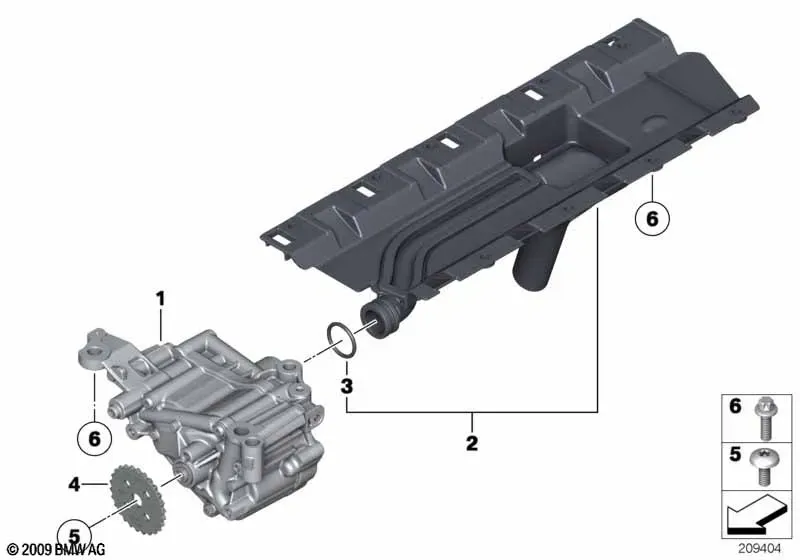 Масляный насос diagram