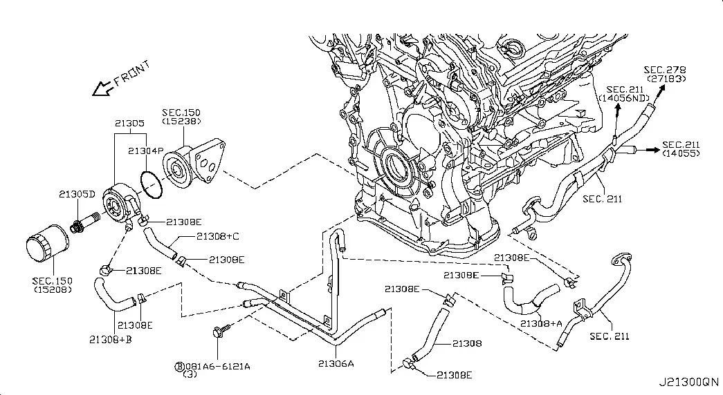 Oil Cooler diagram