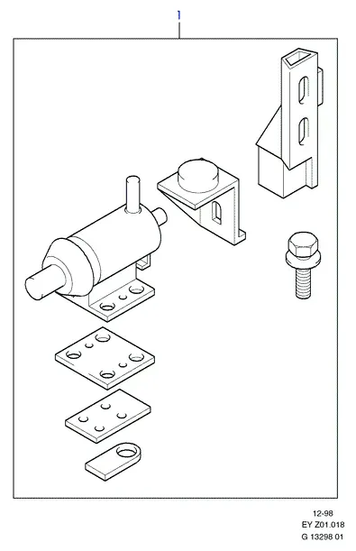 Alarm system control unit diagram