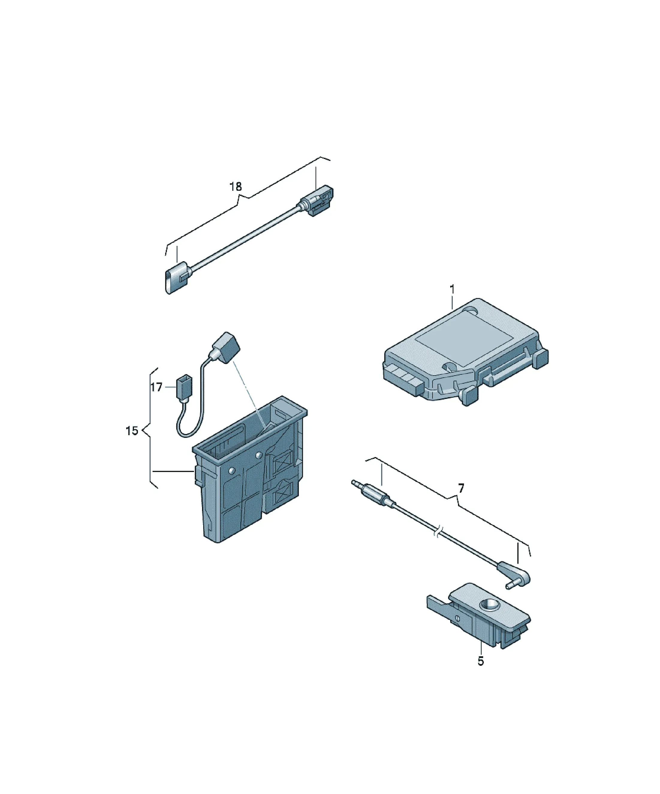 Media-in socket diagram