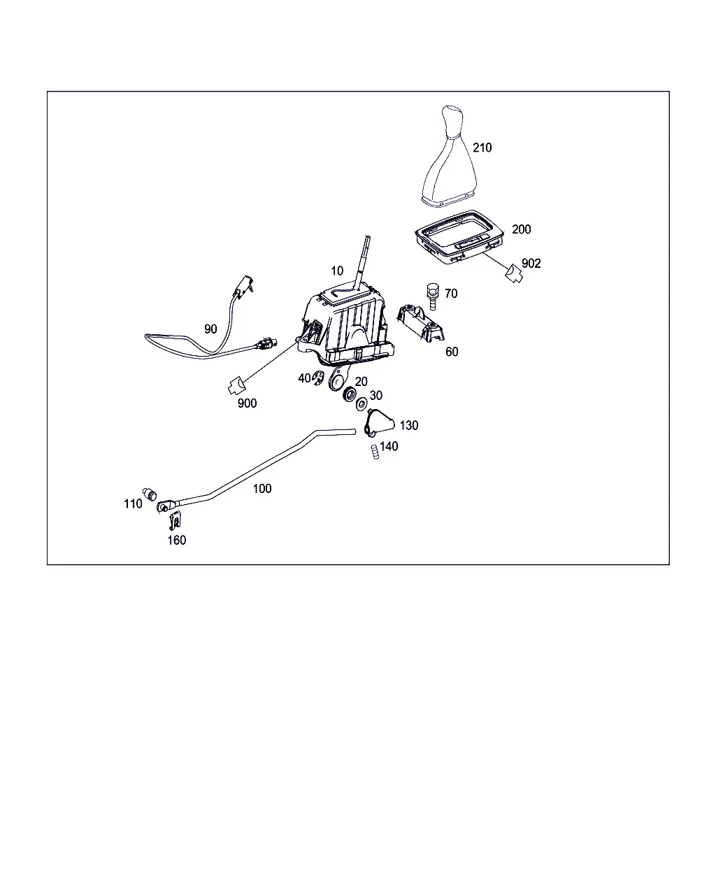 Automatic Transmission Selector diagram