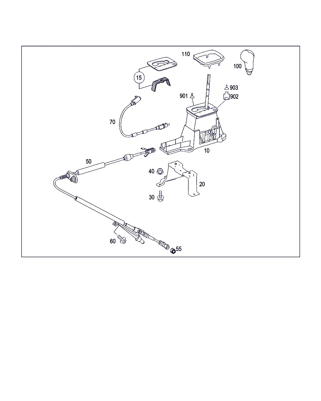Automatic Transmission Selector diagram
