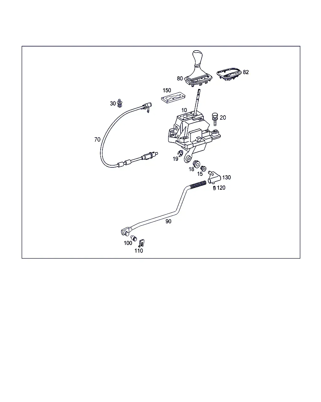 Automatic Transmission Selector diagram