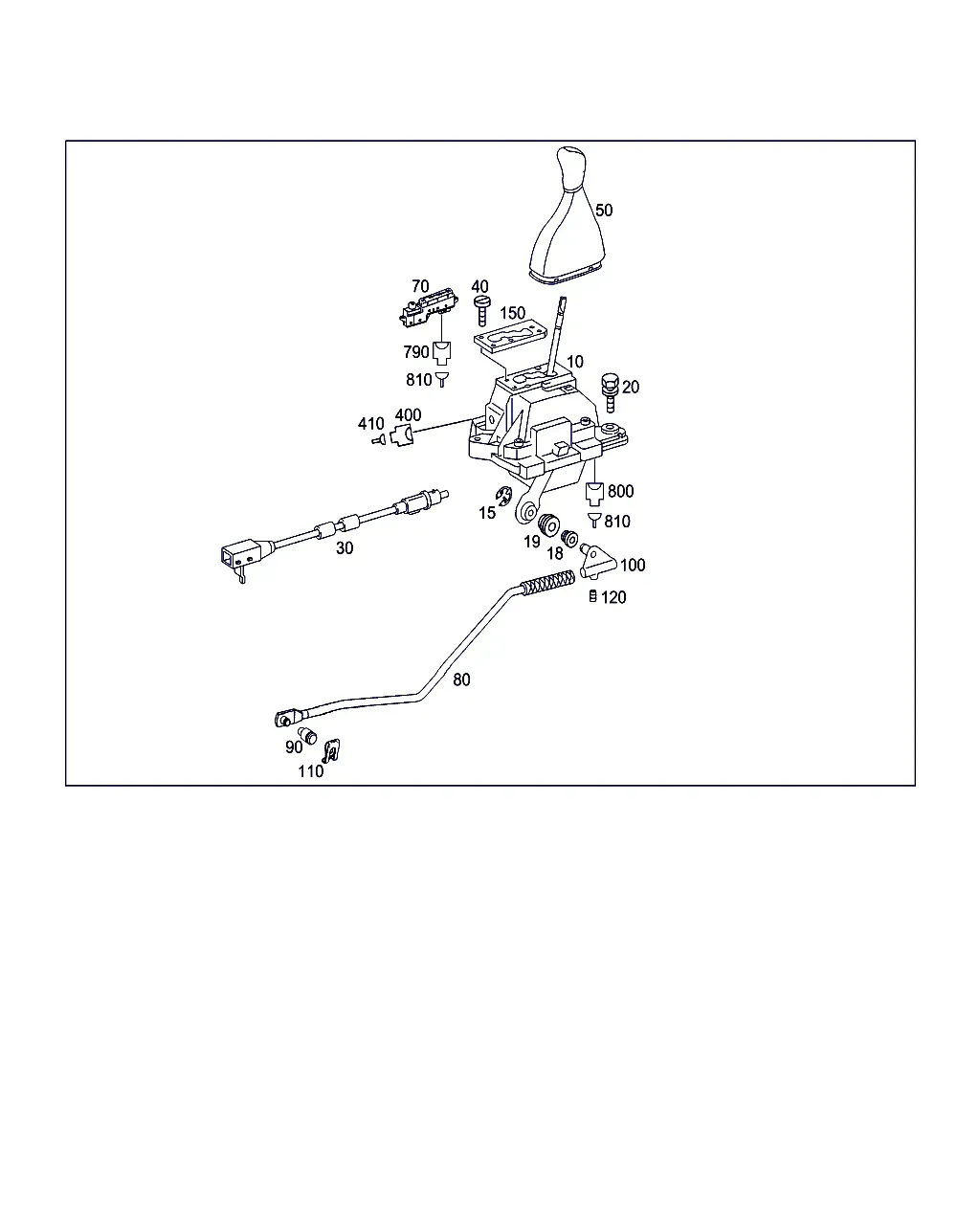 Automatic Transmission Selector diagram