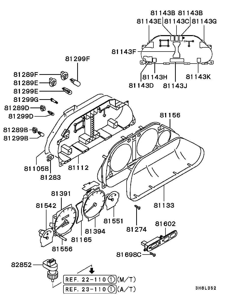 Instrument cluster diagram
