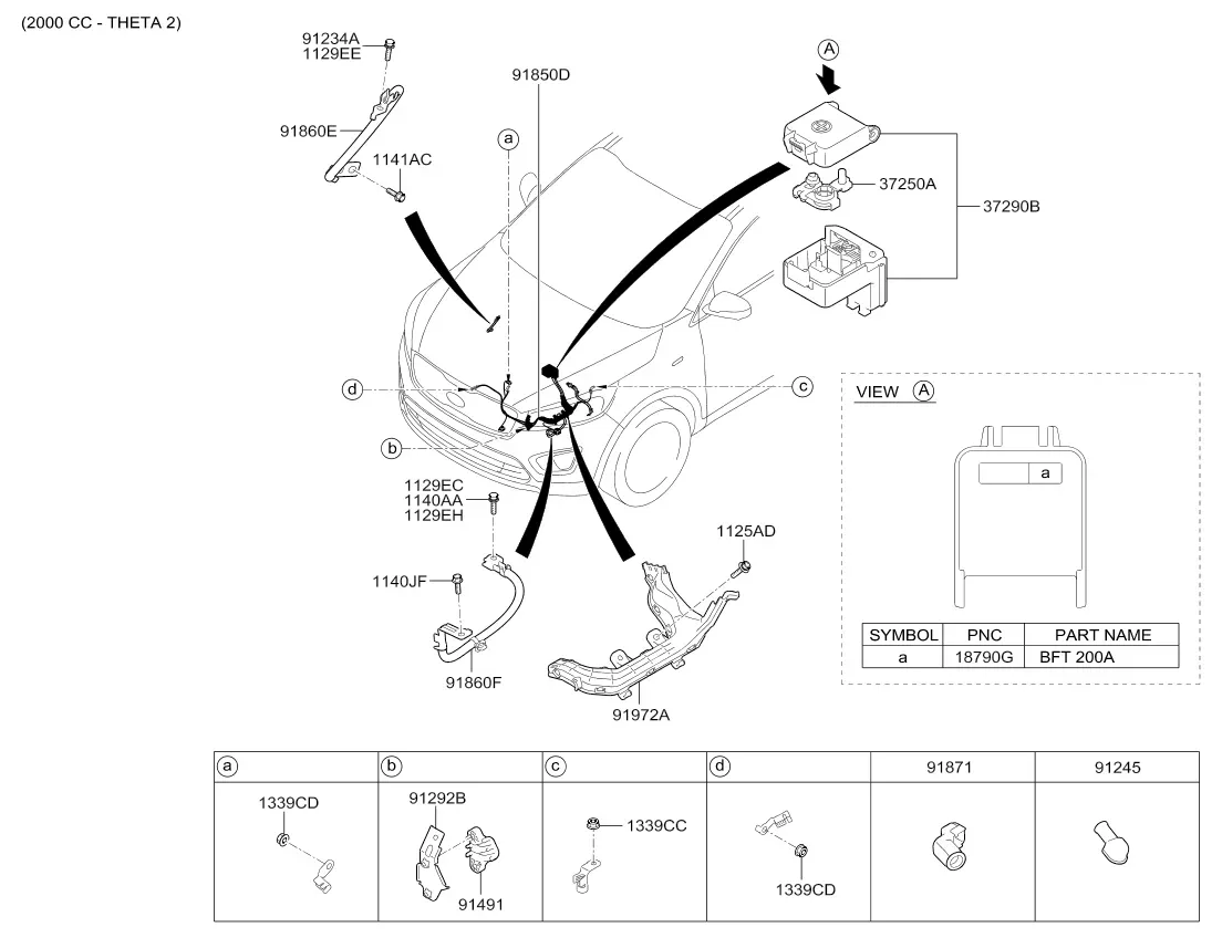 Wiring harness diagram