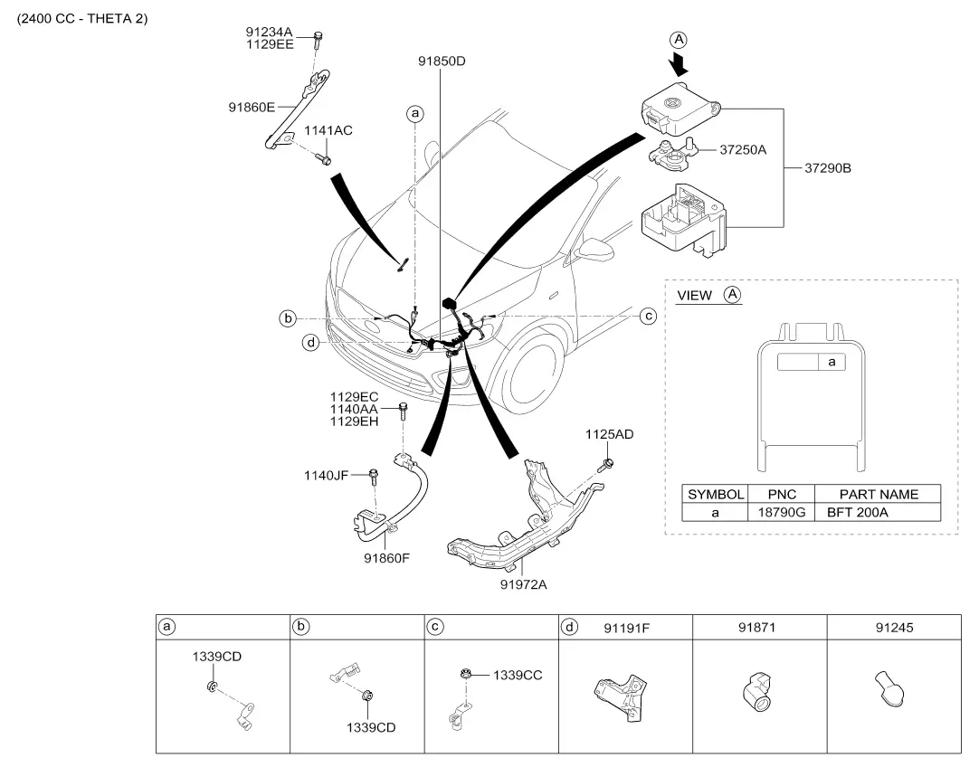 Wiring harness diagram