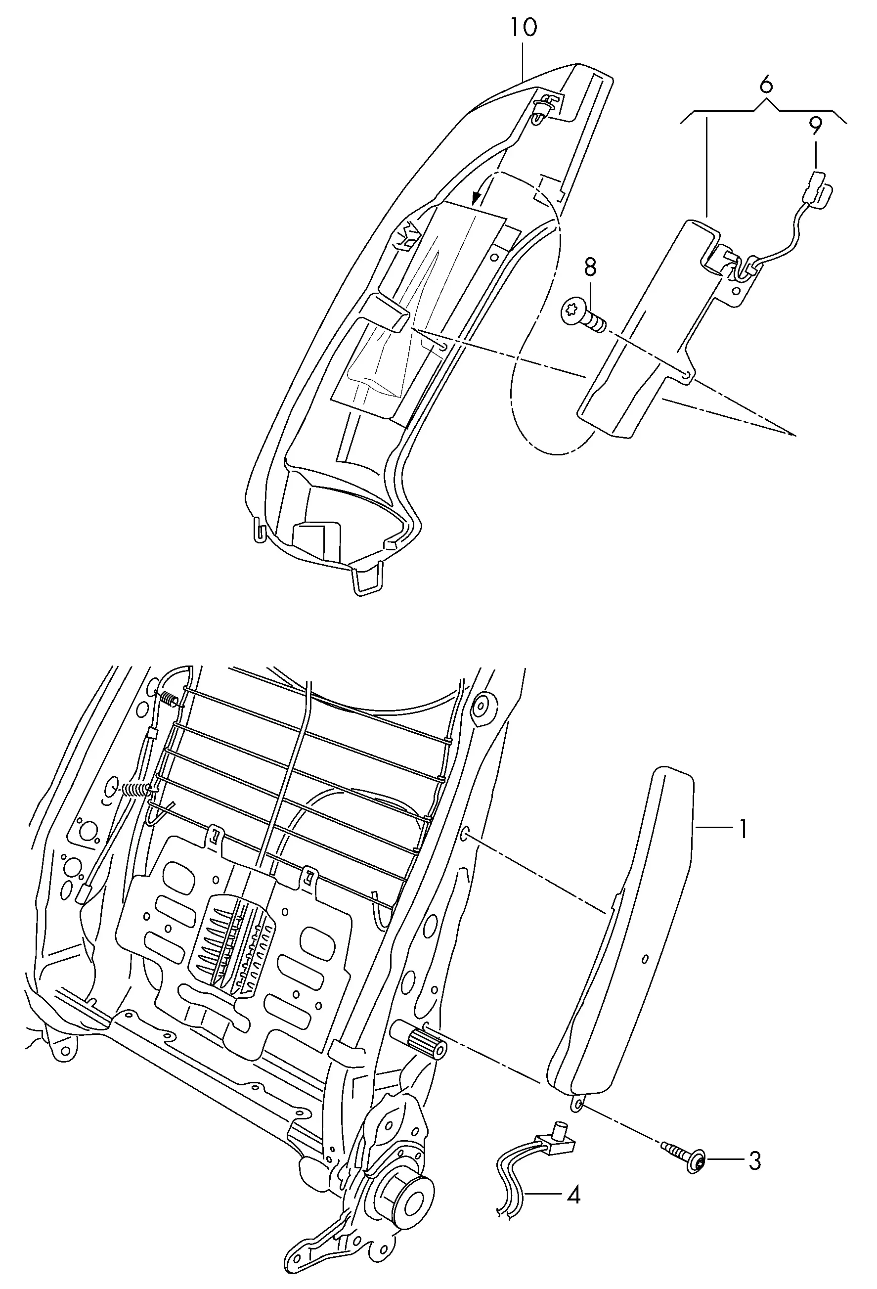 Side Airbag Module diagram