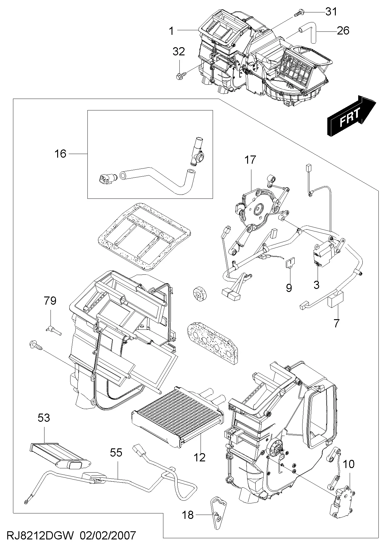 Air Conditioning Module diagram