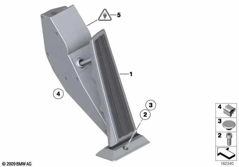 Модуль педали акселератора diagram