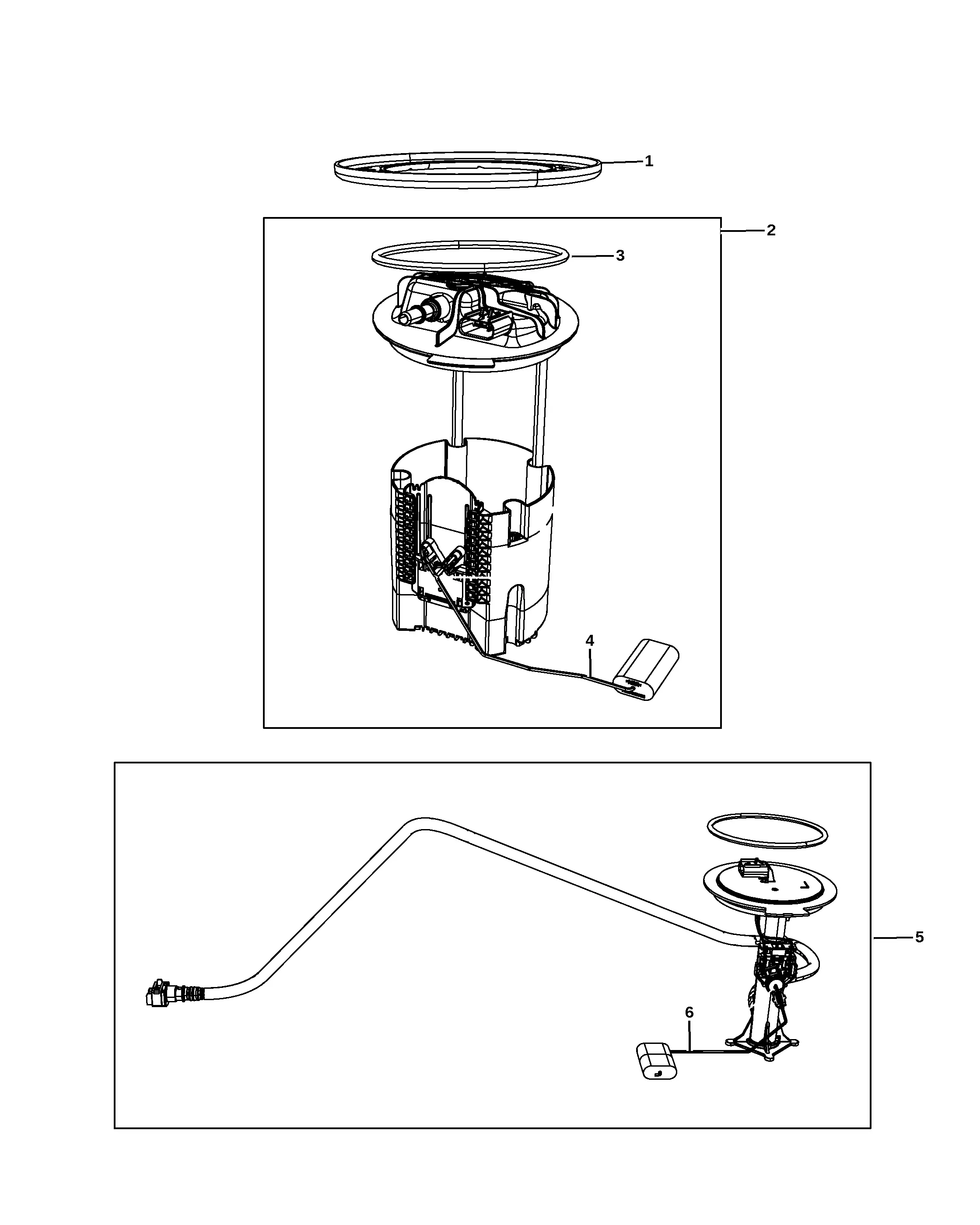 Fuel Pump Module diagram
