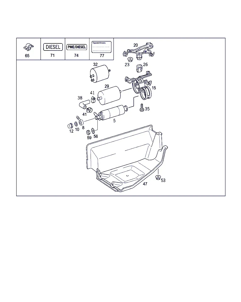 Fuel Pump Module diagram