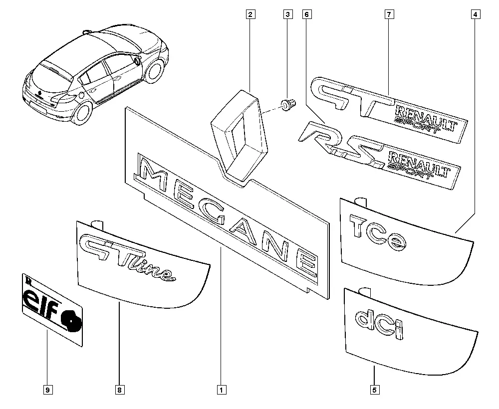 Monograms and Emblems diagram
