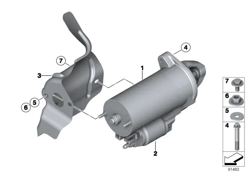 Starter diagram