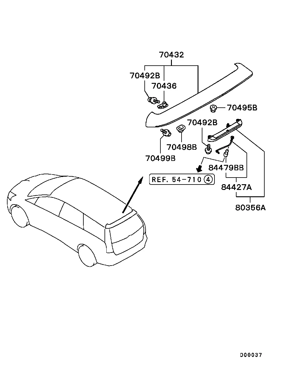 Body Trim and Moldings diagram