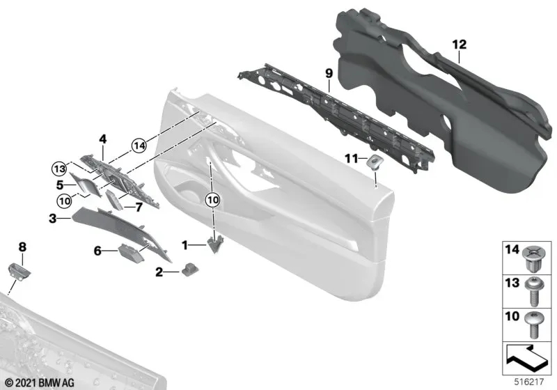 Tailgate Trim Panels diagram