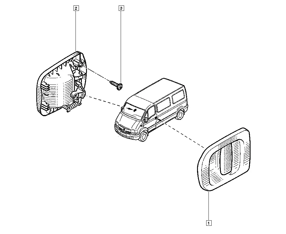 Exterior Door Handles diagram