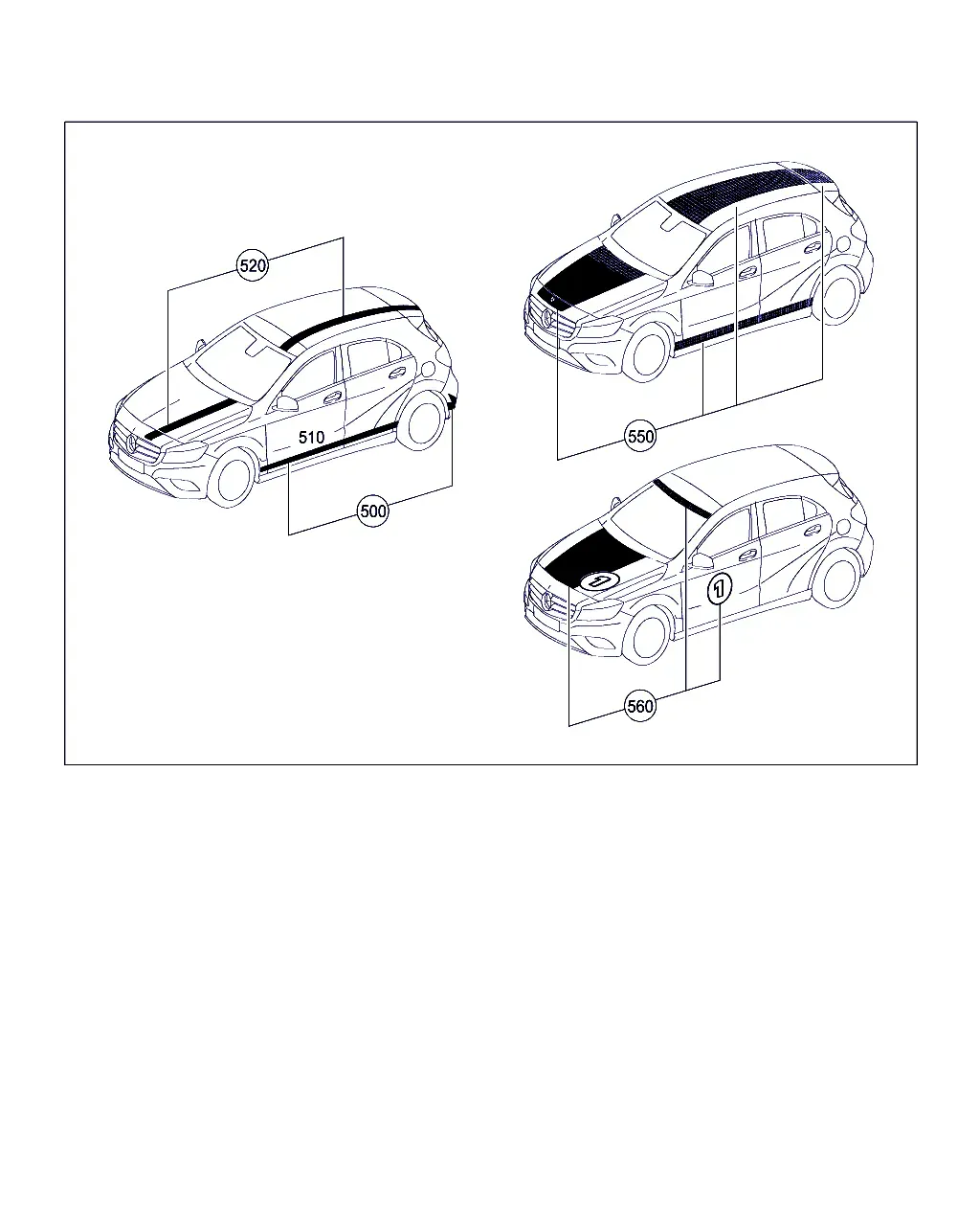 Наружные навесные детали diagram