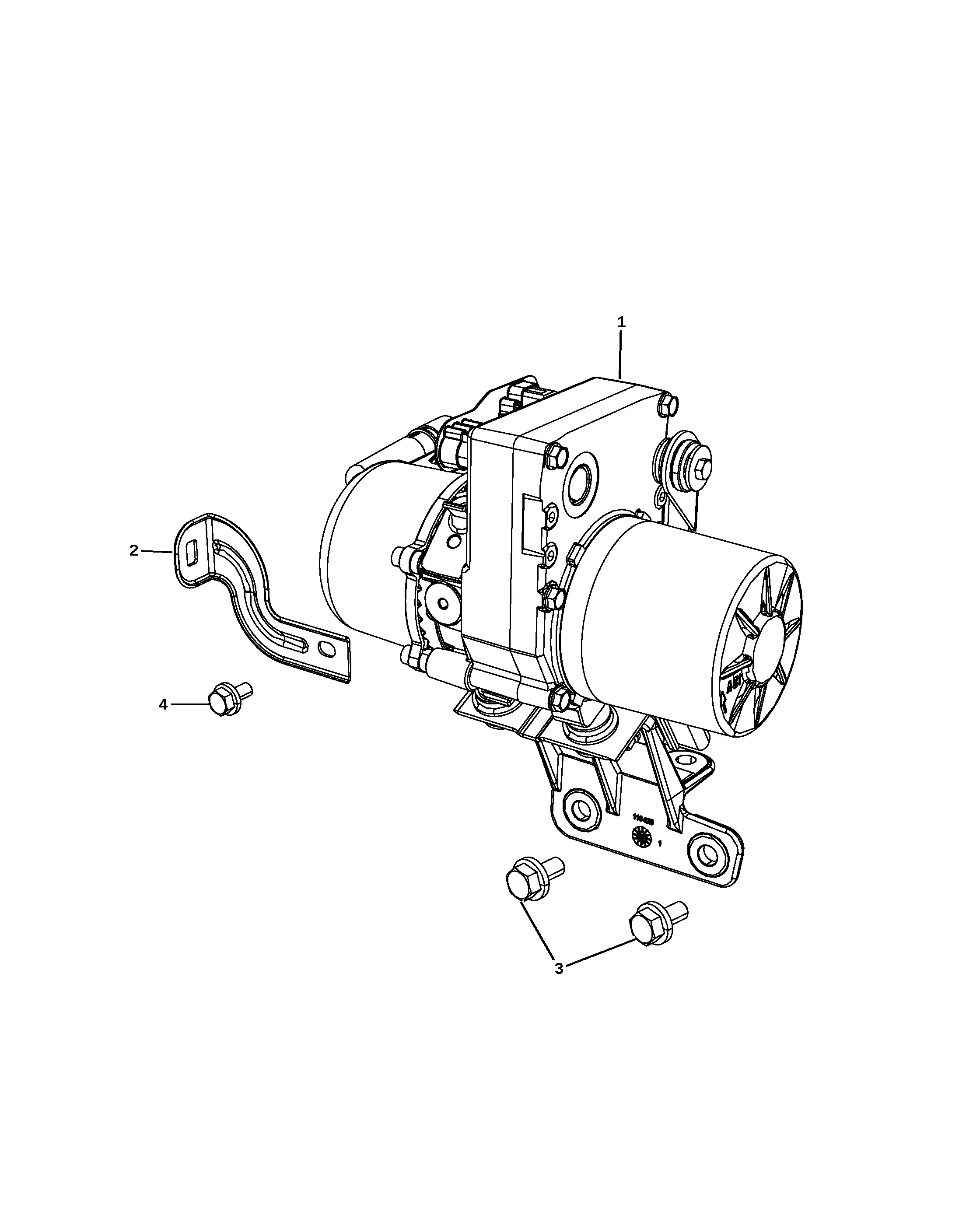 Power Steering Pump diagram