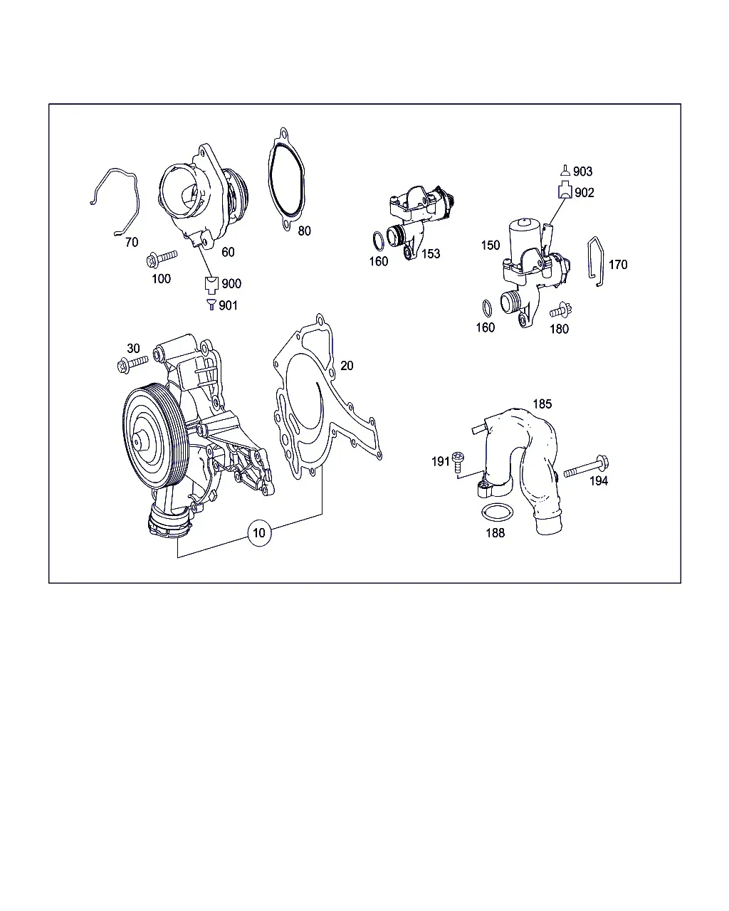 Coolant Pump diagram