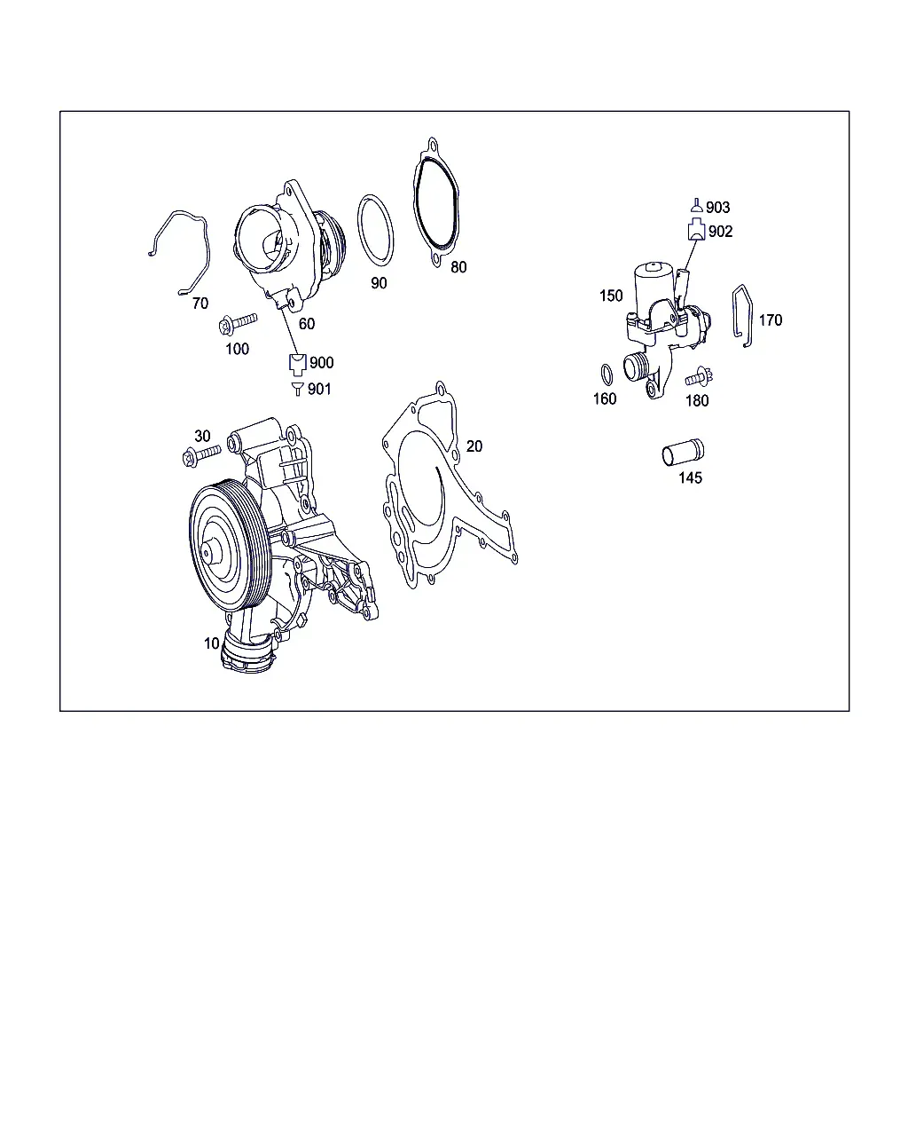 Coolant Pump diagram