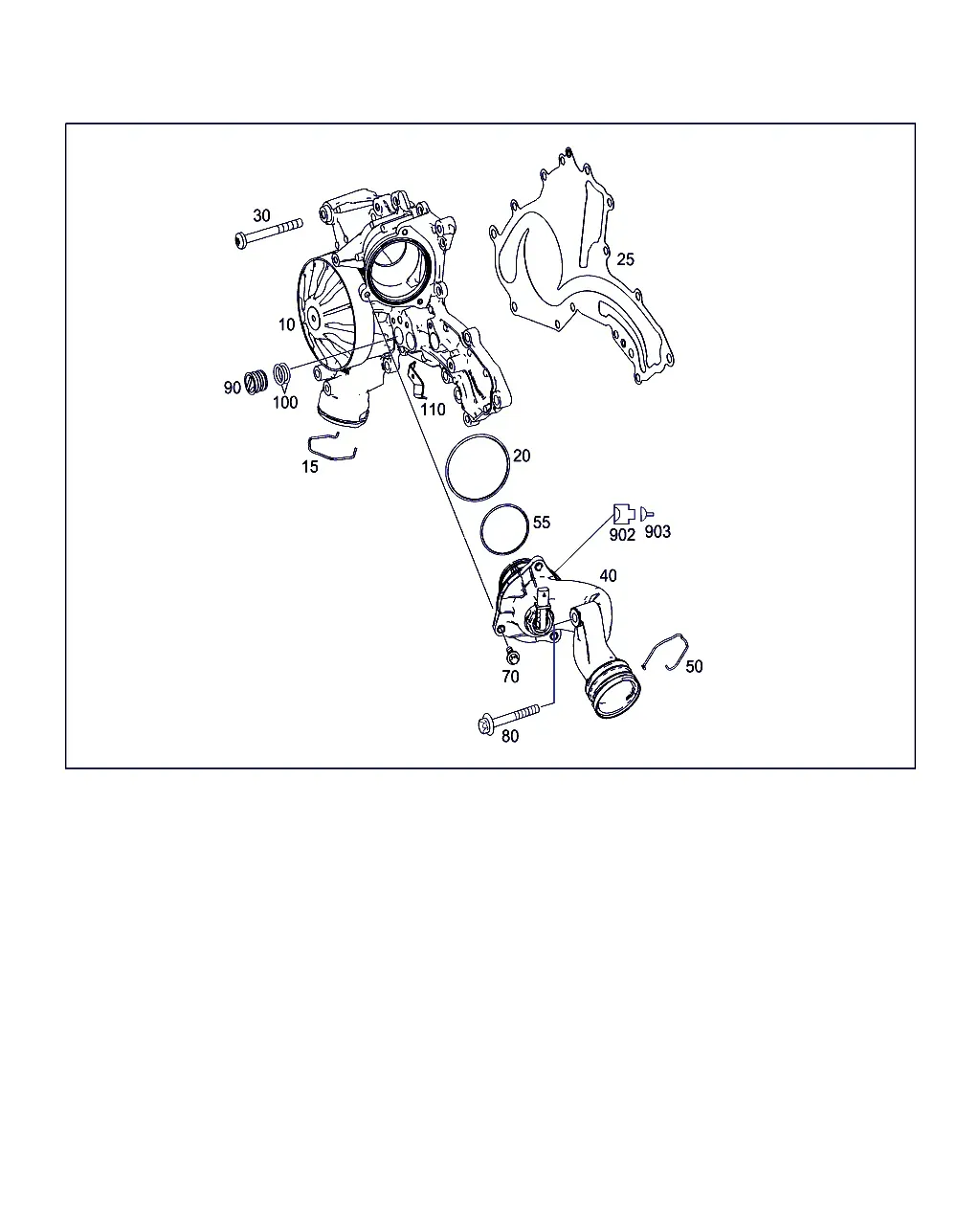 Coolant Pump diagram