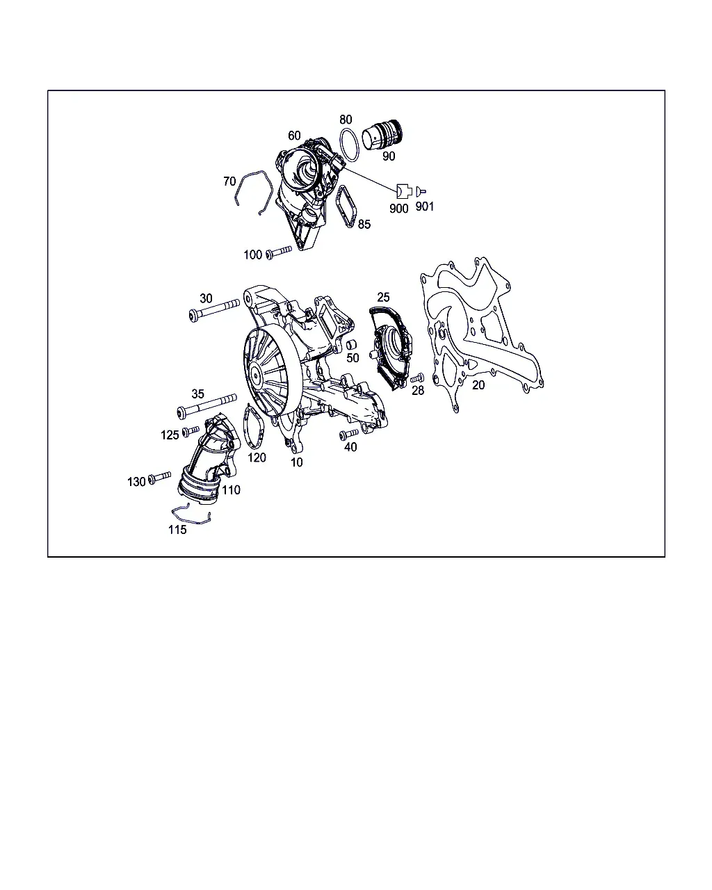 Coolant Pump diagram