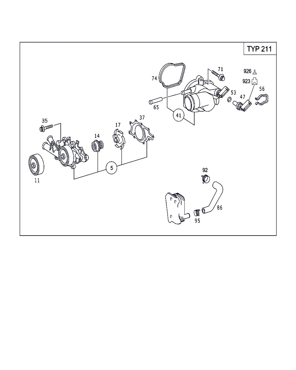 Coolant Pump diagram
