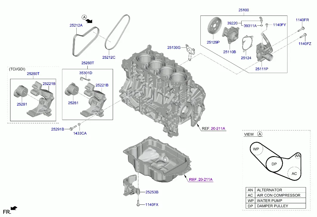 Coolant Pump diagram