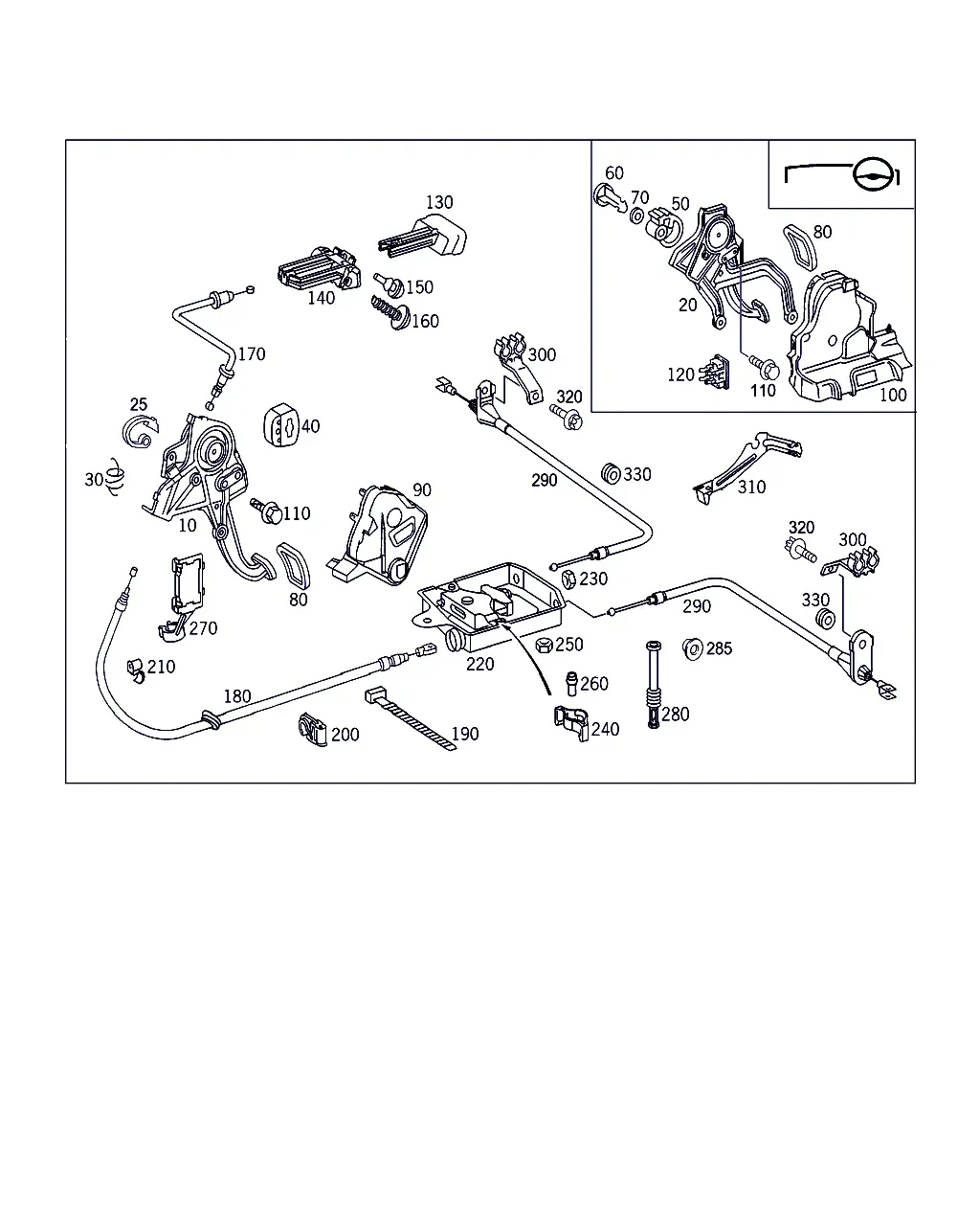 Parking Brake Pedal diagram