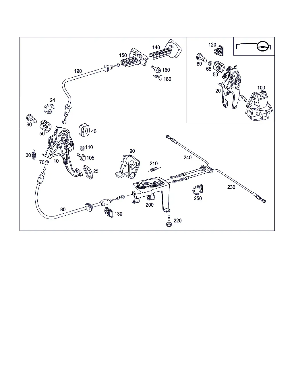 Parking Brake Pedal diagram