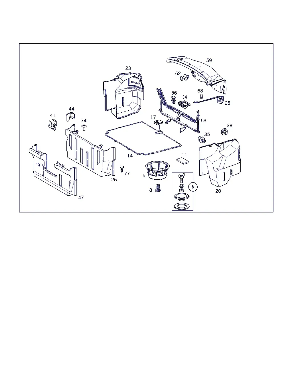 Trunk Trim diagram